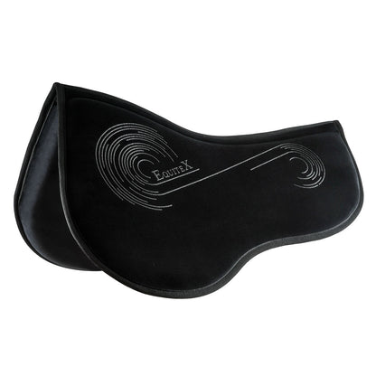 Equitex Alpha Correctional Half Pad (+2cm Front) Onyx Black 